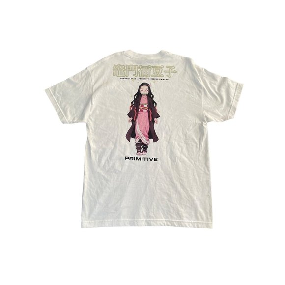 Men's PRIMITIVE Demon Slayer Nezuko Kamado Graphic T-Shirt sz Large Anime - Picture 1 of 4